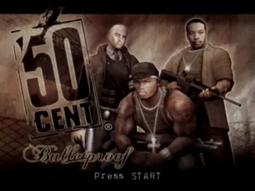 50 Cent Bulletproof (USA) screen shot title